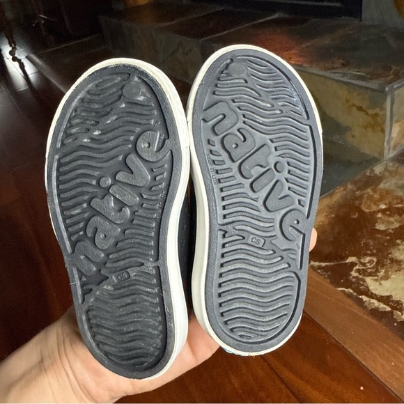 Native Shoes Black and White Water Shoes Slip-On Comfort - Picture 7 of 7